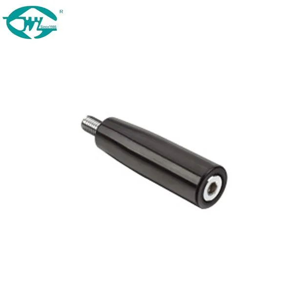 Crank Handles with Revolving Handle and Black-Oxide Steel Boss